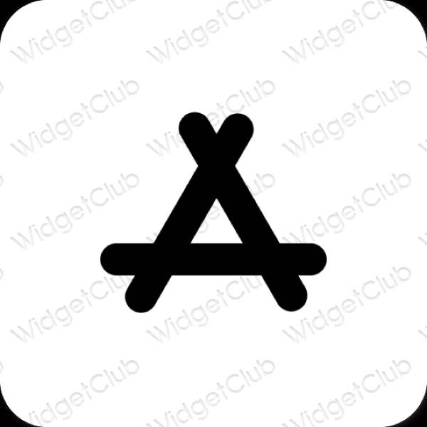 Esthetische AppStore app-pictogrammen