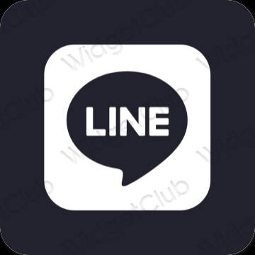 Ästhetische LINE App-Symbole