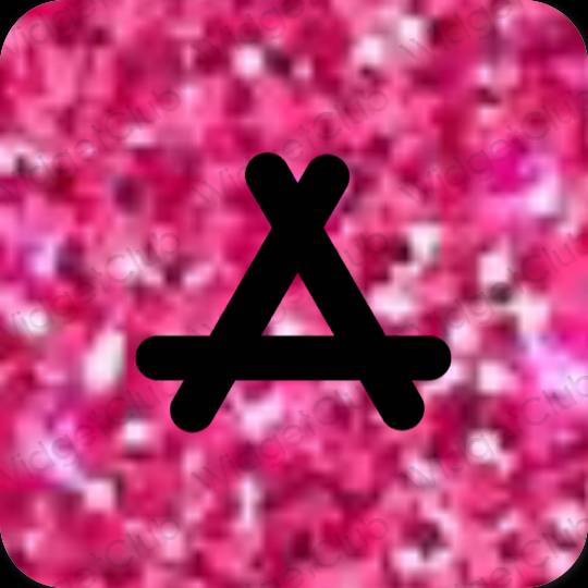 Stijlvol zwart AppStore app-pictogrammen