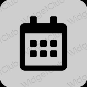 Aesthetic Calendar app icons