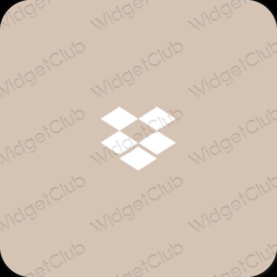 Icone delle app Dropbox estetiche