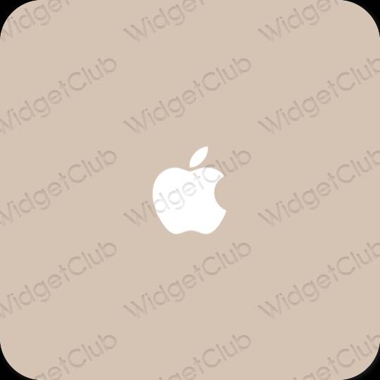 Esthetische Apple Store app-pictogrammen