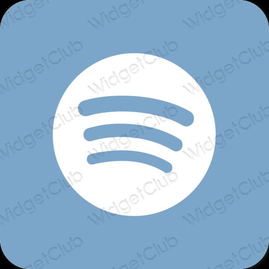 Icônes d'application Spotify esthétiques