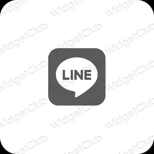 Ästhetische LINE App-Symbole