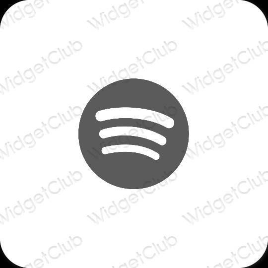 Icônes d'application Spotify esthétiques