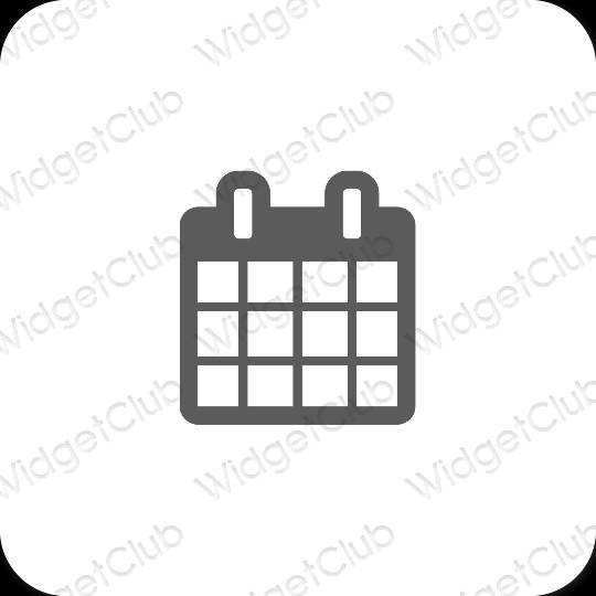 Aesthetic Calendar app icons