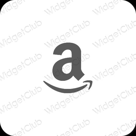 Esthetische Amazon app-pictogrammen