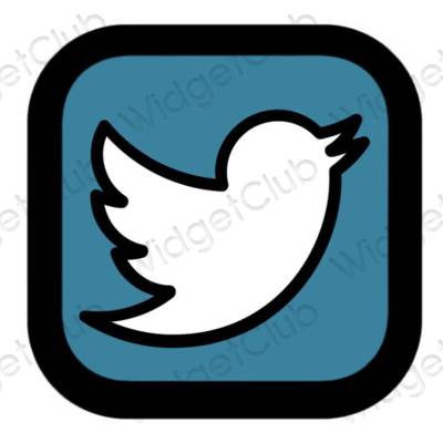Естетске Twitter иконе апликација