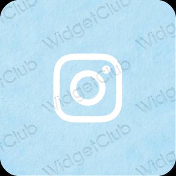 Estetické ikony aplikací Instagram