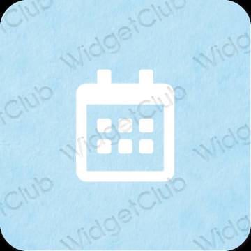 Ästhetische Calendar App-Symbole