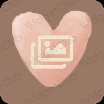 Icone delle app Photos estetiche