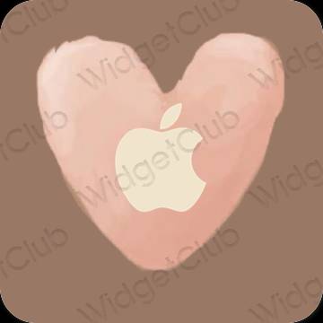 Esthetische Apple Store app-pictogrammen