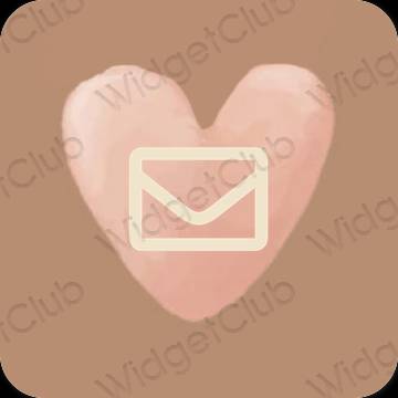 Esthetische Mail app-pictogrammen