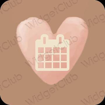 Icone delle app Calendar estetiche