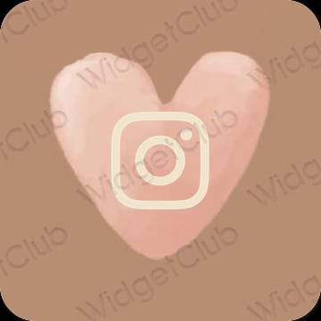 Естетични Instagram икони на приложения