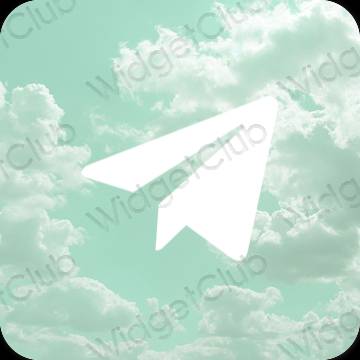 Æstetiske Telegram app-ikoner