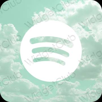 Æstetiske Spotify app-ikoner