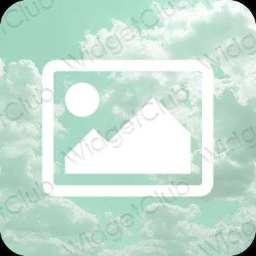 Icone delle app Photos estetiche