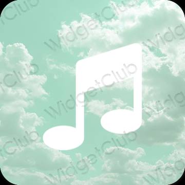 Estetické ikony aplikácií Apple Music