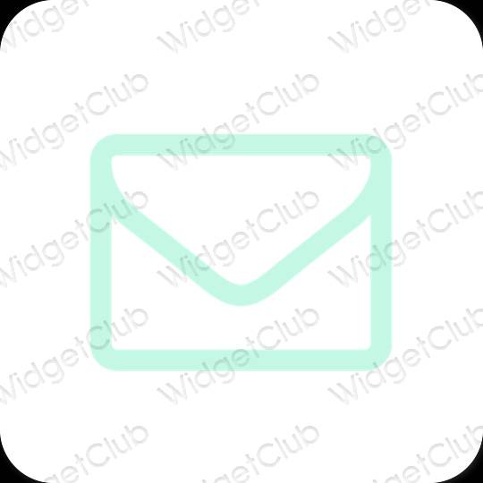 Esthetische Mail app-pictogrammen