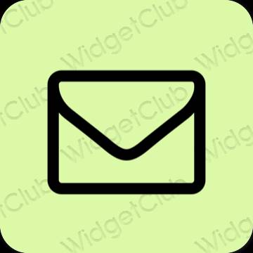 Icônes d'application Mail esthétiques