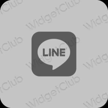 نمادهای برنامه زیباشناسی LINE