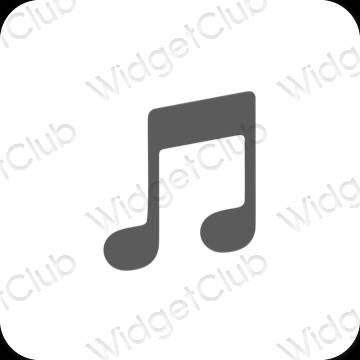 Estética Apple Music iconos de aplicaciones