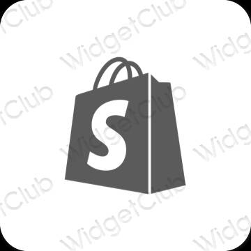אייקוני אפליקציה Shopify אסתטיים