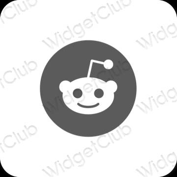 Estetske Reddit ikone aplikacij