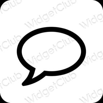 Estetske Messages ikone aplikacija