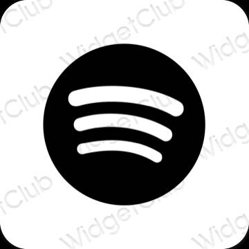 Ästhetische Spotify App-Symbole