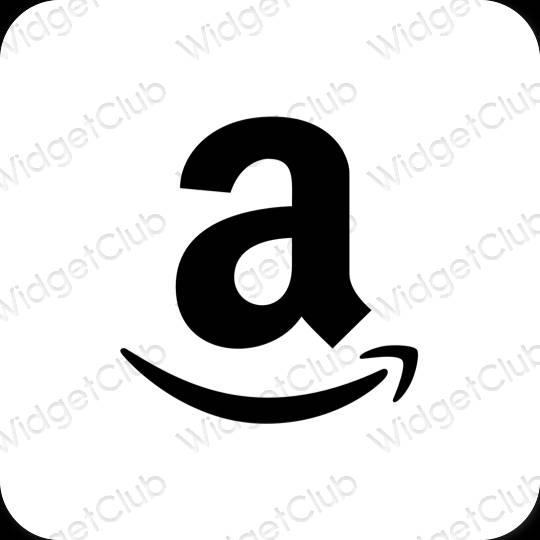 אייקוני אפליקציה Amazon אסתטיים