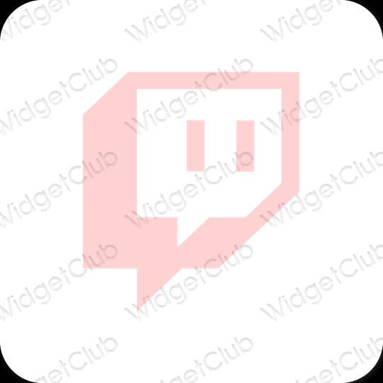 Aesthetic Twitch app icons