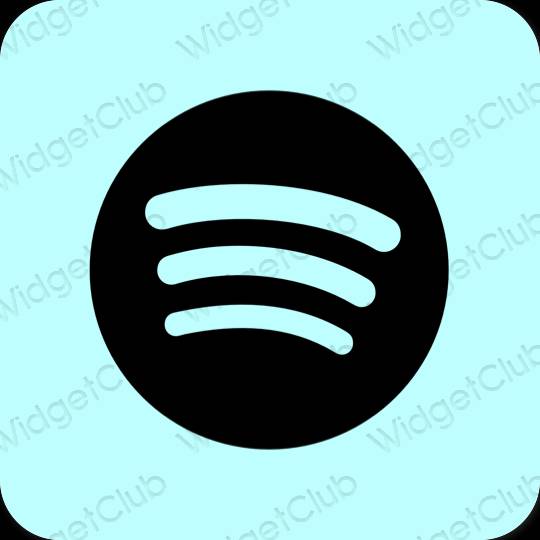 Ästhetische Spotify App-Symbole