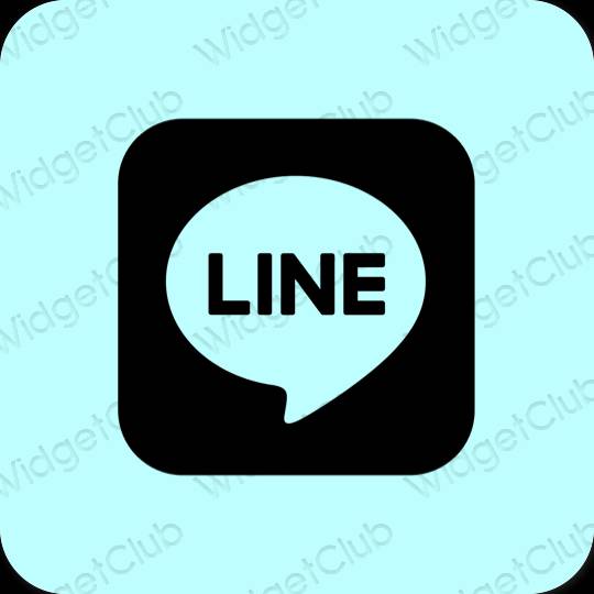 Estetske LINE ikone aplikacij