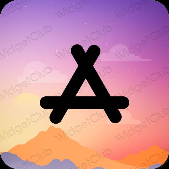 Estetic maro AppStore pictogramele aplicației