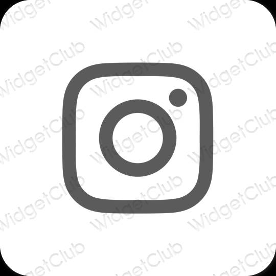 Instagram おしゃれアイコン画像素材