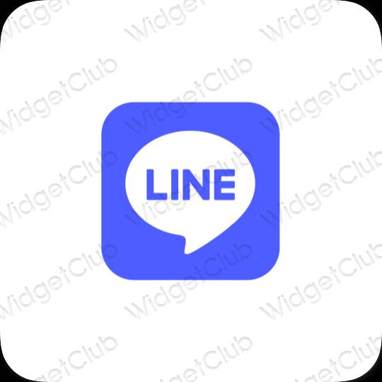 Aesthetic LINE app icons