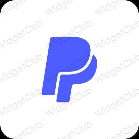 Paypal おしゃれアイコン画像素材