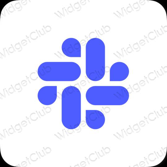 Pictograme pentru aplicații Slack estetice