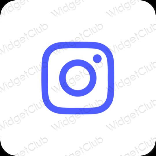 Estetické ikony aplikací Instagram