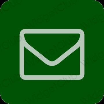 Estética Mail iconos de aplicaciones