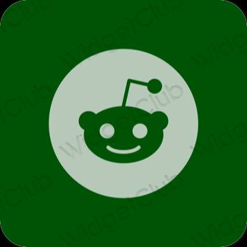 Æstetiske Reddit app-ikoner