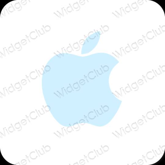 Esthetische Apple Store app-pictogrammen