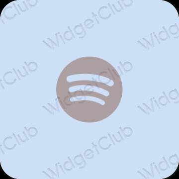 Esthetische Spotify app-pictogrammen