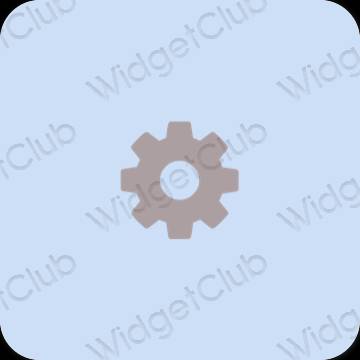 Esthetische Settings app-pictogrammen