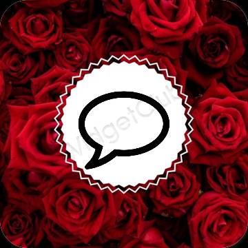 نمادهای برنامه زیباشناسی Messages