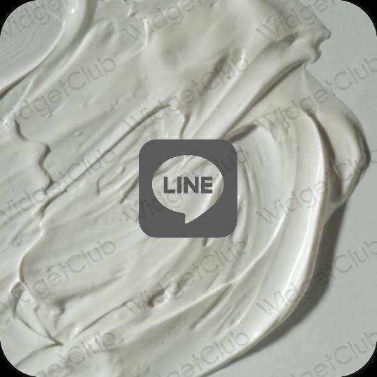 نمادهای برنامه زیباشناسی LINE