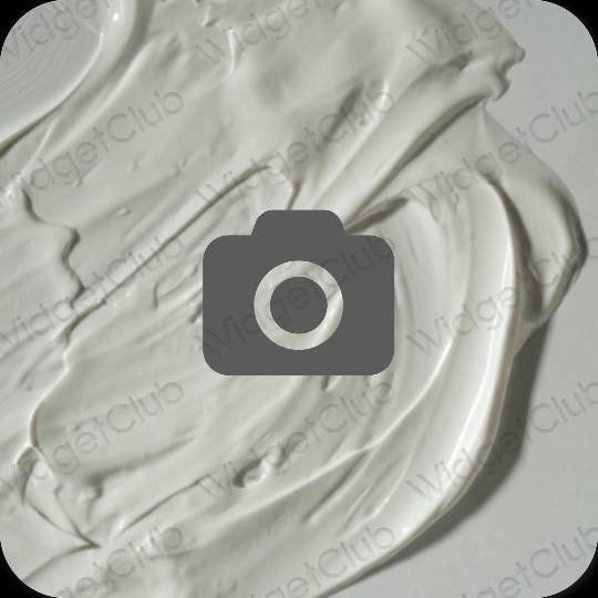 Esthetische Camera app-pictogrammen