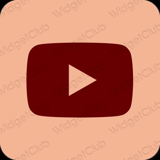 Biểu tượng ứng dụng Youtube thẩm mỹ